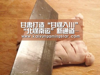 甘肃打造“甘煤入川”“北煤南运”新通道-开运登录(图2) 开运赛事